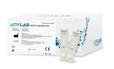 AnyLab Covid 19 Ag Test Kit , ชุดตรวจโควิท (1 กล่อง มี 25 ชุด)