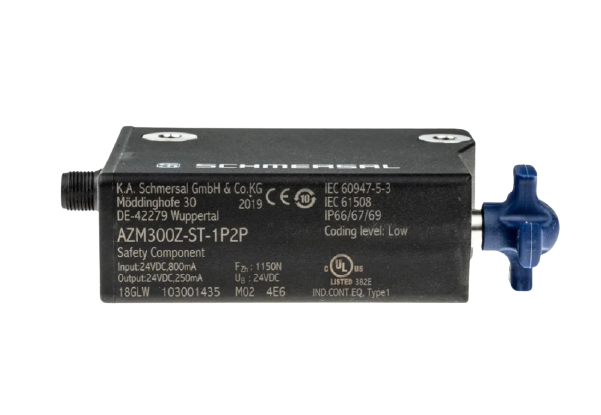 Schmersal, AZM300Z-ST-1P2P, Solenoid Interlock Switch, Power to Unlock, 24V dc Schmersal, AZM300Z-ST-1P2P, Solenoid Interlock Switch, Power to Unlock, 24V dc