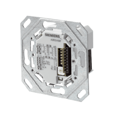 Siemens, AQR2540NF, Base module for temperature and humidity measurement