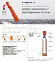 Comet, 9162800, RED HANDFLARE Comet, 9162800, RED HANDFLARE