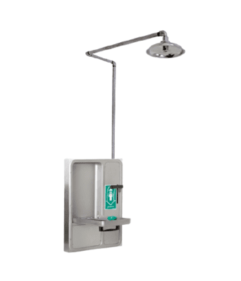 Haws, 8356WCSM, Surface Mount Combination Shower and Eye Face Wash