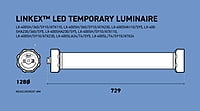 Wolflite, LX-400, LINKEX LED TEMPORARY LUMINAIRE