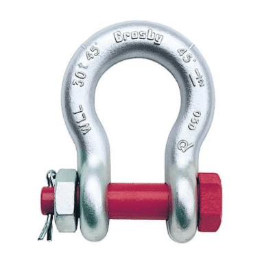 CROSBY, G-2130, BOLT TYPE ANCHOR SHACKLES สะเก็น