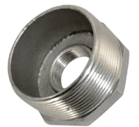 GlobalMa, 2" Male x 3/4 Female thread reducer bushing pipe fitting, Stainless steel SS 304 NPT