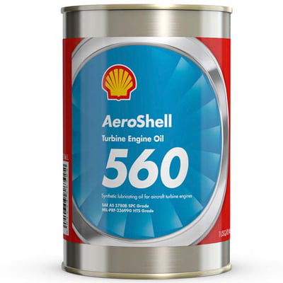 AeroShell?, 560, Turbine Oil, Synthetic Turbine Engine Oil น้ำมันเครื่อง