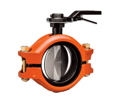 Victaulic, Series 124, INSTALLATION-READY  RUBBER-LINED BUTTERFLY VALVE