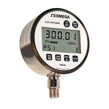 OMEGA, DPG7010-100, HIGH ACCURACY PRESSURE GAUGE