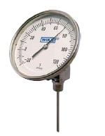 WIKA, Ti.52 Any-Angle 5 In Dial Bimetal Thermometer , 12 " L, 50/500 F