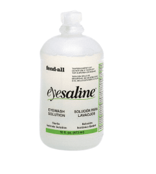 HONEYWELL, EYESALINE, 16 oz. Replacement Eye Wash Bottle